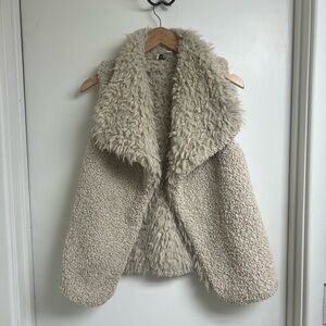 Fuzzy Bohemian vest
